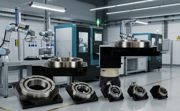 Plataforma rotativa oca de alta precis&atilde;o: precis&atilde;o, confiabilidade e desempenho industrial.