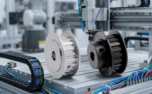 Compacta e confi&aacute;vel: Polia de sincroniza&ccedil;&atilde;o iHF para automa&ccedil;&atilde;o e movimenta&ccedil;&atilde;o de materiais.