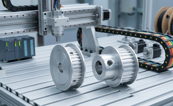 Precis&atilde;o Silenciosa: Sistemas de Polias de Correia Dentada Otimizados para Rob&oacute;tica