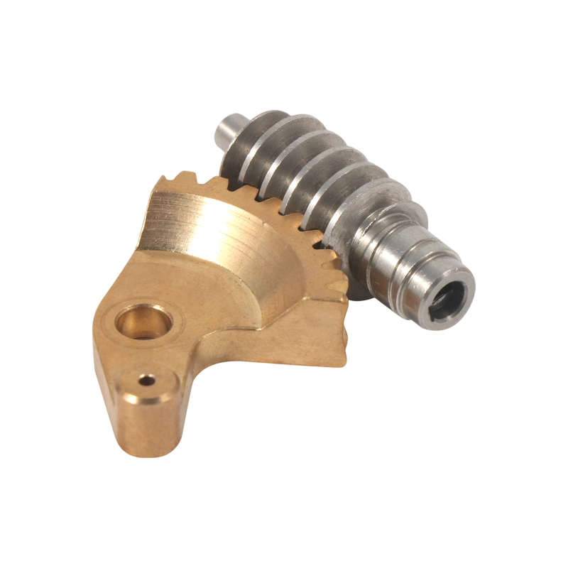 Usinagem CNC personalizada de f&aacute;brica: Engrenagens de precis&atilde;o, Pinh&atilde;o pequeno, Roda sem-fim de a&ccedil;o, Engrenagens sem-fim para motor e bomba.